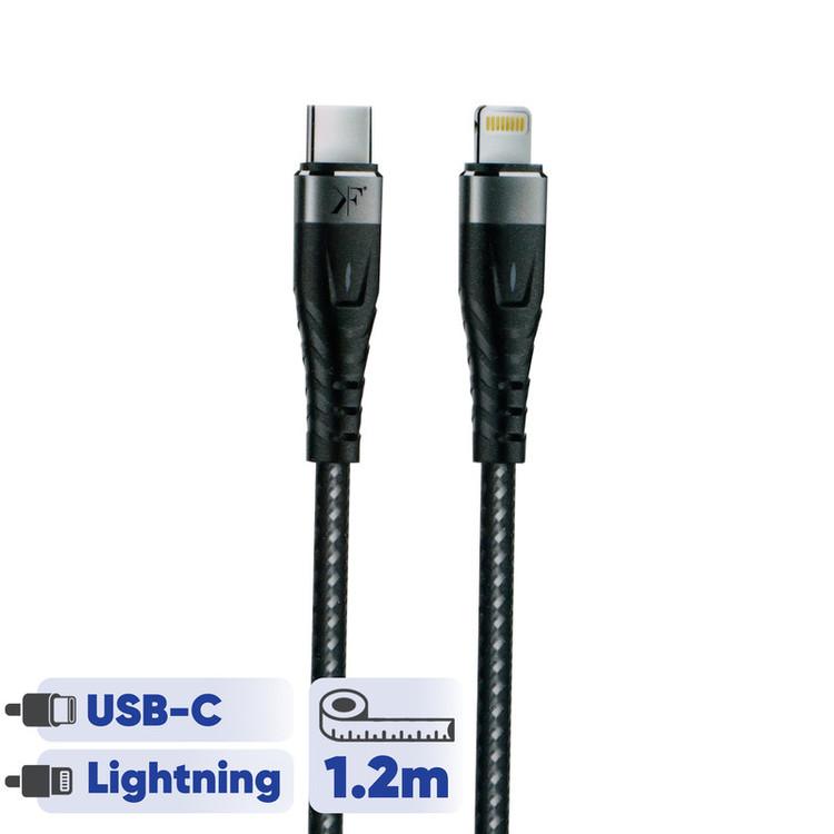 کابل تبدیل لایتنینگ به USB-C کی اف سنیور مدل S9IP-C طول 1.2 متر